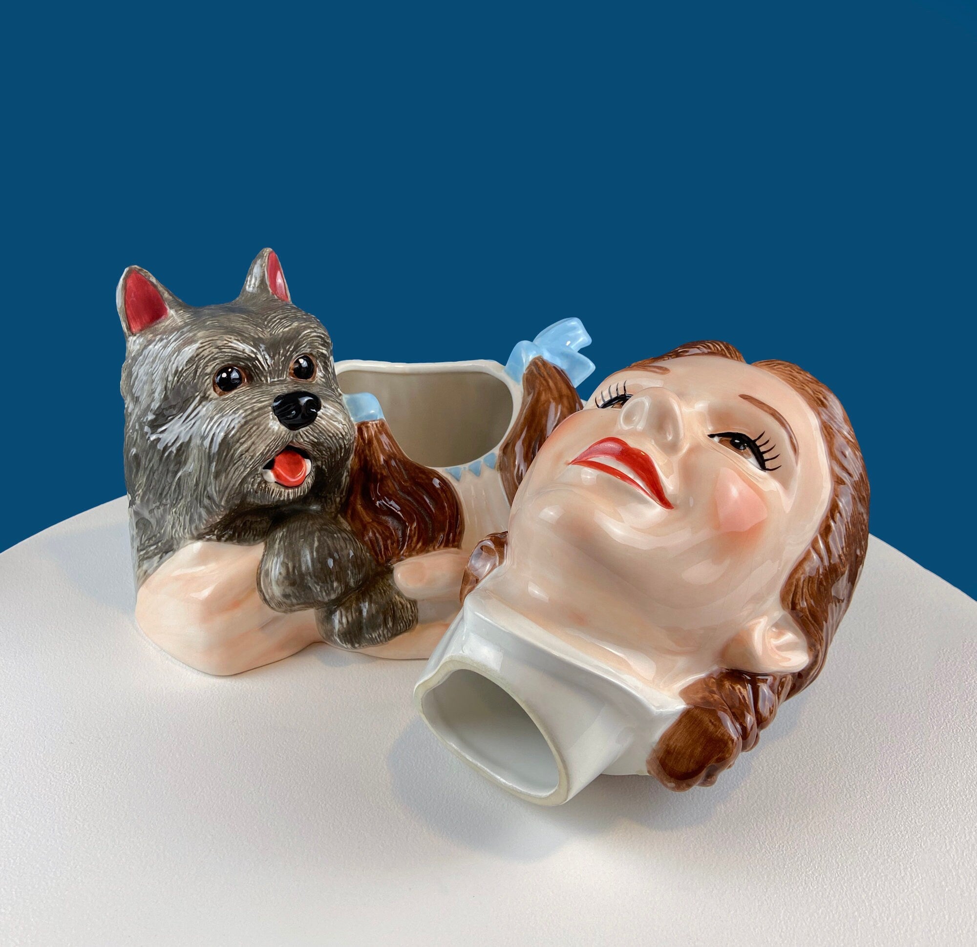 Wizard of Oz Cookie Jar. Dorthy and Toto Kitchen Canister. Vintage Cookie Jar. Vintage Gifts for Her.