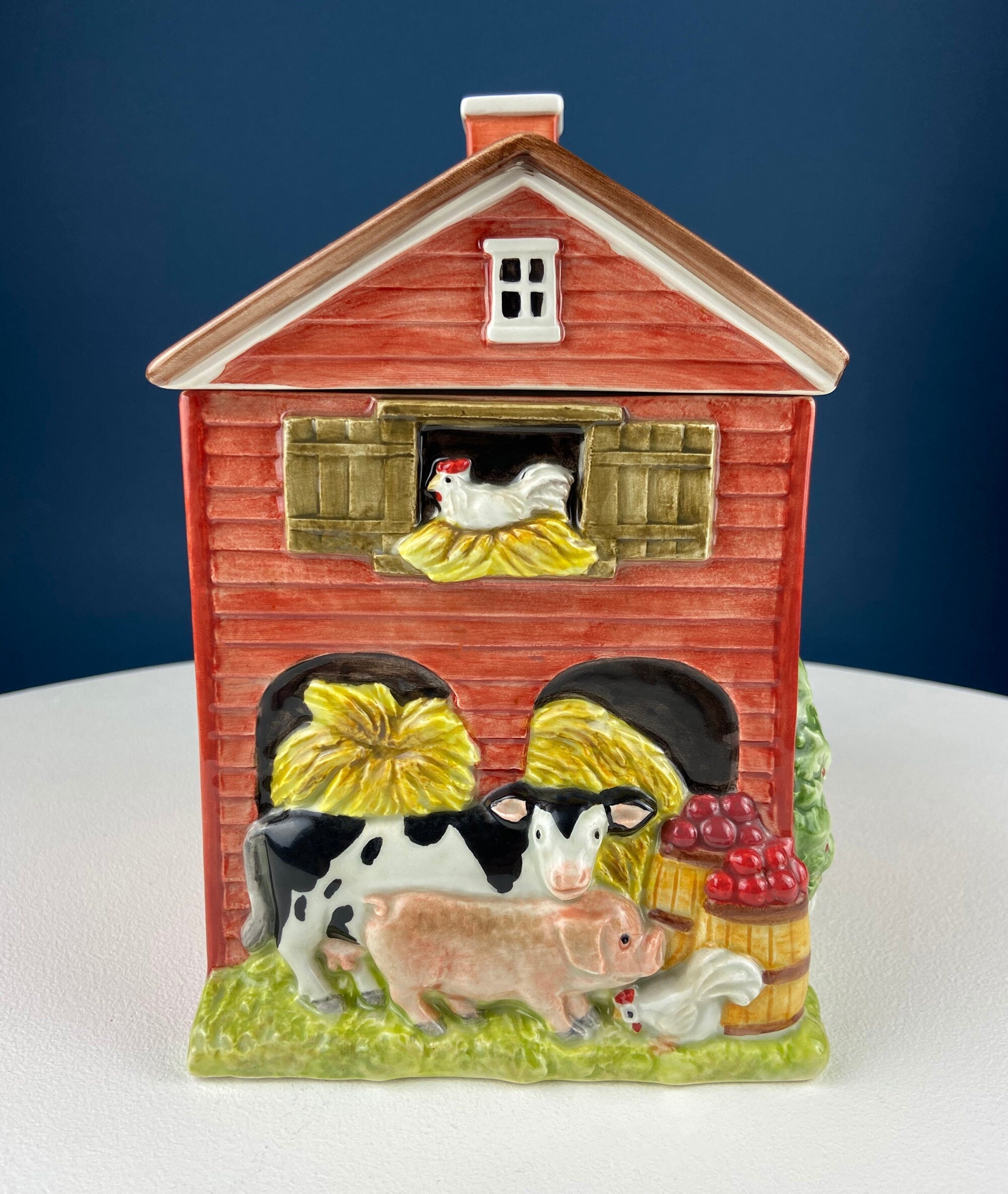 Wizard of Oz Cookie Jar. Dorthy and Toto Kitchen Canister. Vintage Cookie Jar. Vintage Gifts for Her.